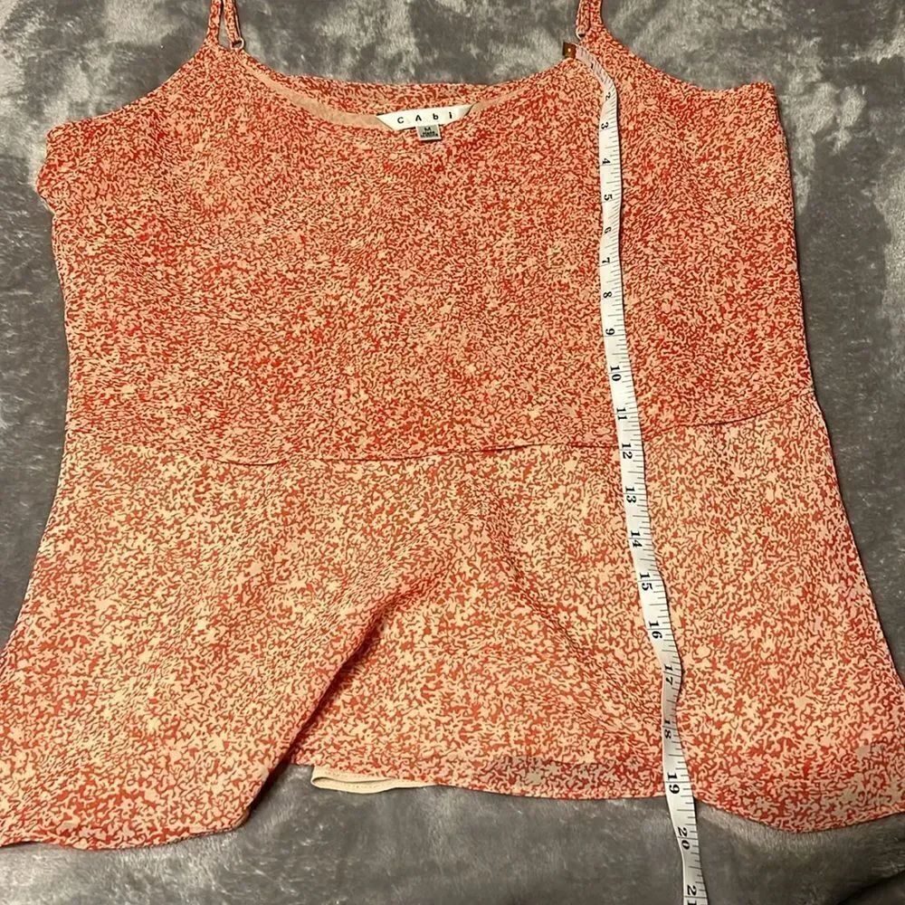 Cabi Red Tank Top - Picture 4 of 6